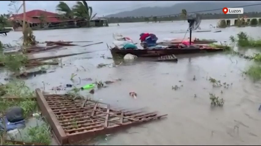 Video: Filipíny zasáhl tajfun. Vietnam chystá evakuaci milionu obyvatel